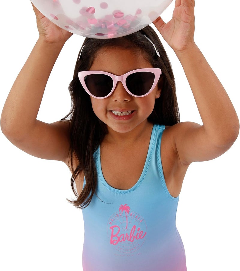 Barbie Swimming Costume | Girls Swimsuit One Piece | Ages 3 to 13 Years | Official Merchandise - Image 2